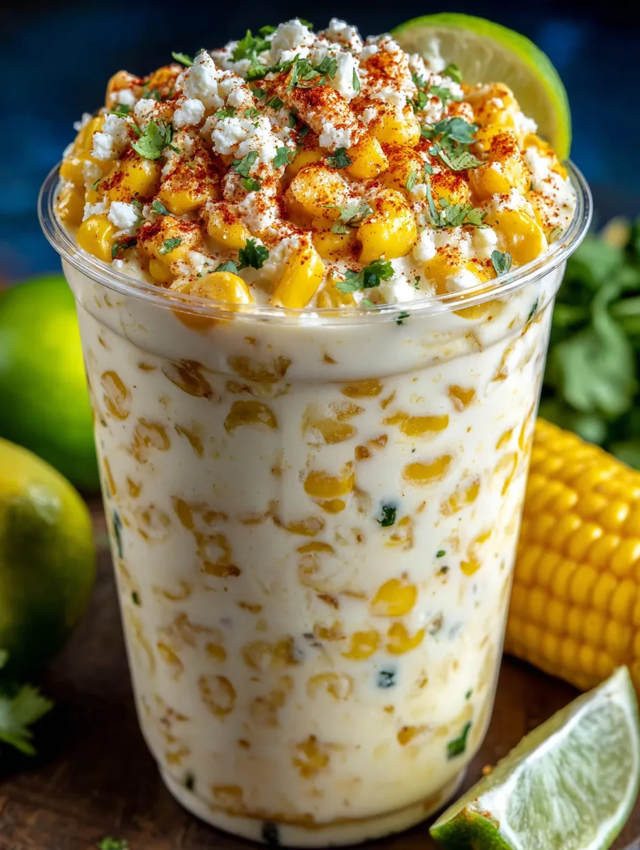 Creamy Mexican Street Corn Cup