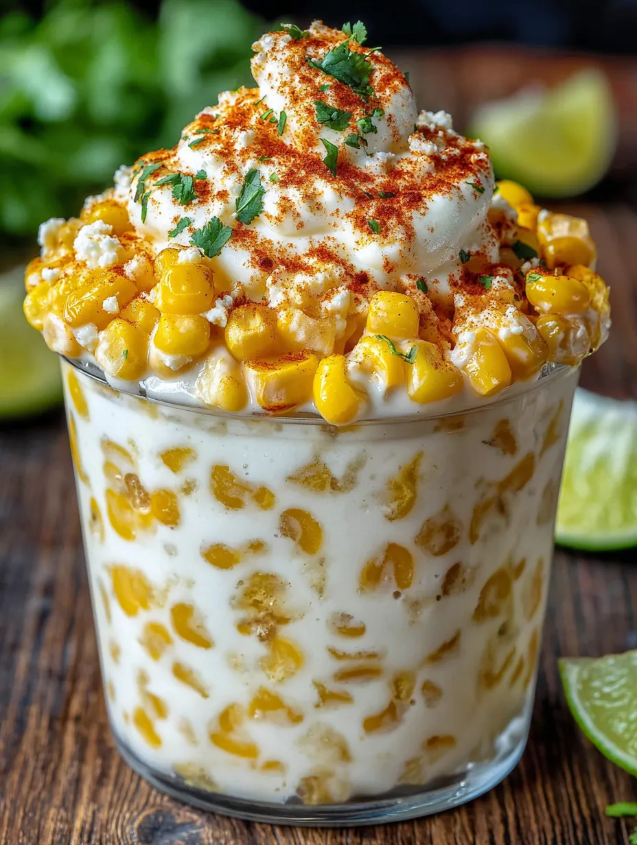 Creamy Mexican Street Corn Cup