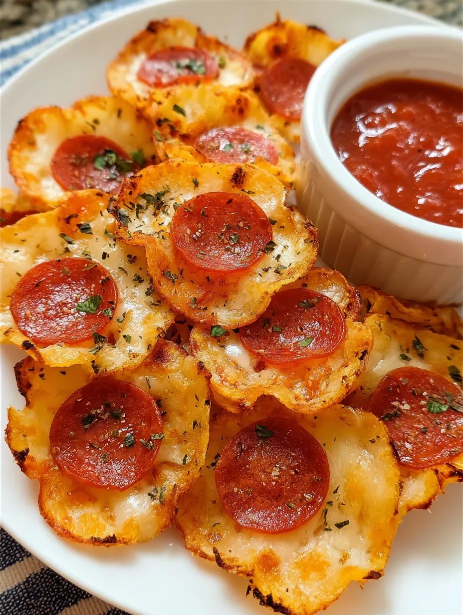 2 Ingredient Pizza Chips