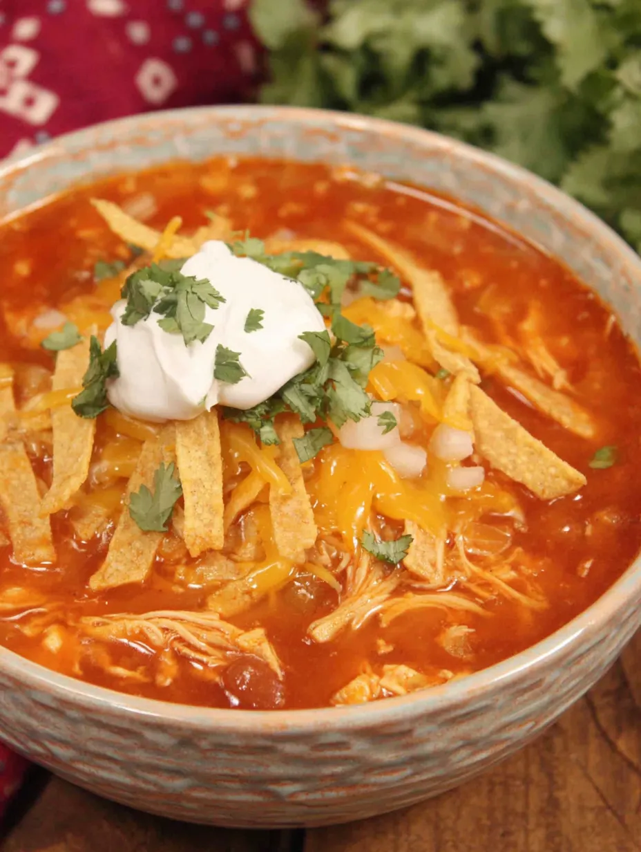 Easy Chicken Tortilla Soup