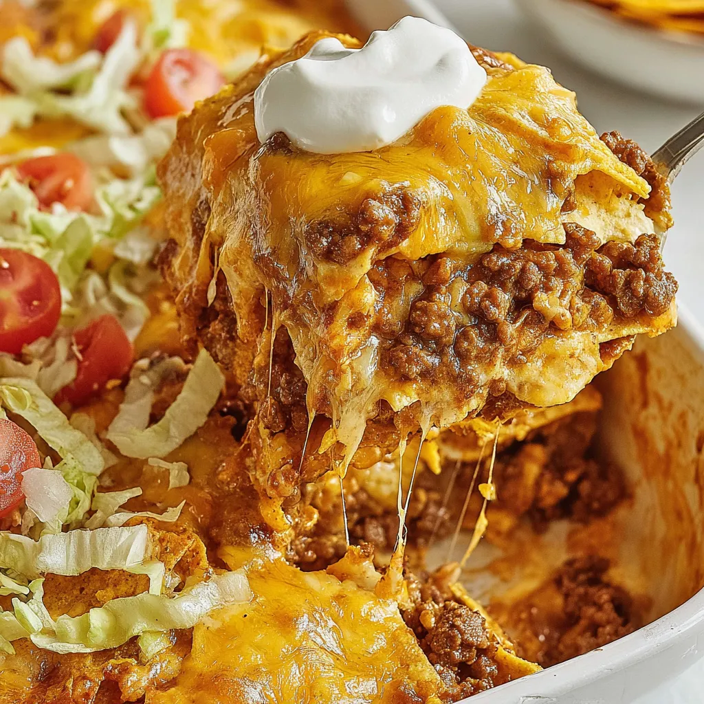Taco Doritos Casserole