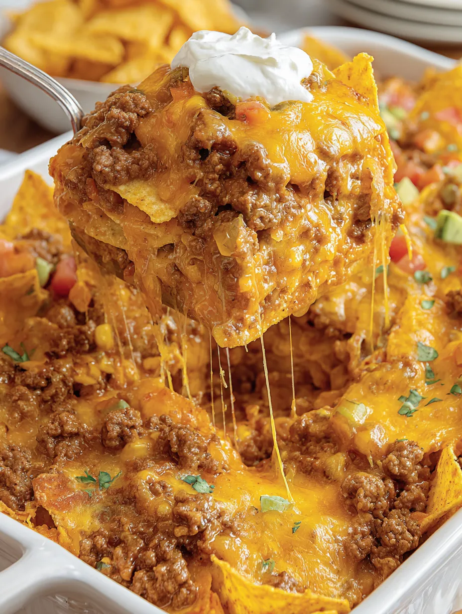 Taco Doritos Casserole