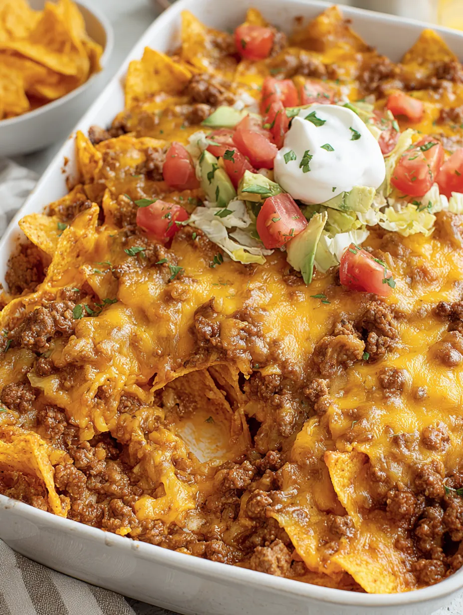 Taco Doritos Casserole