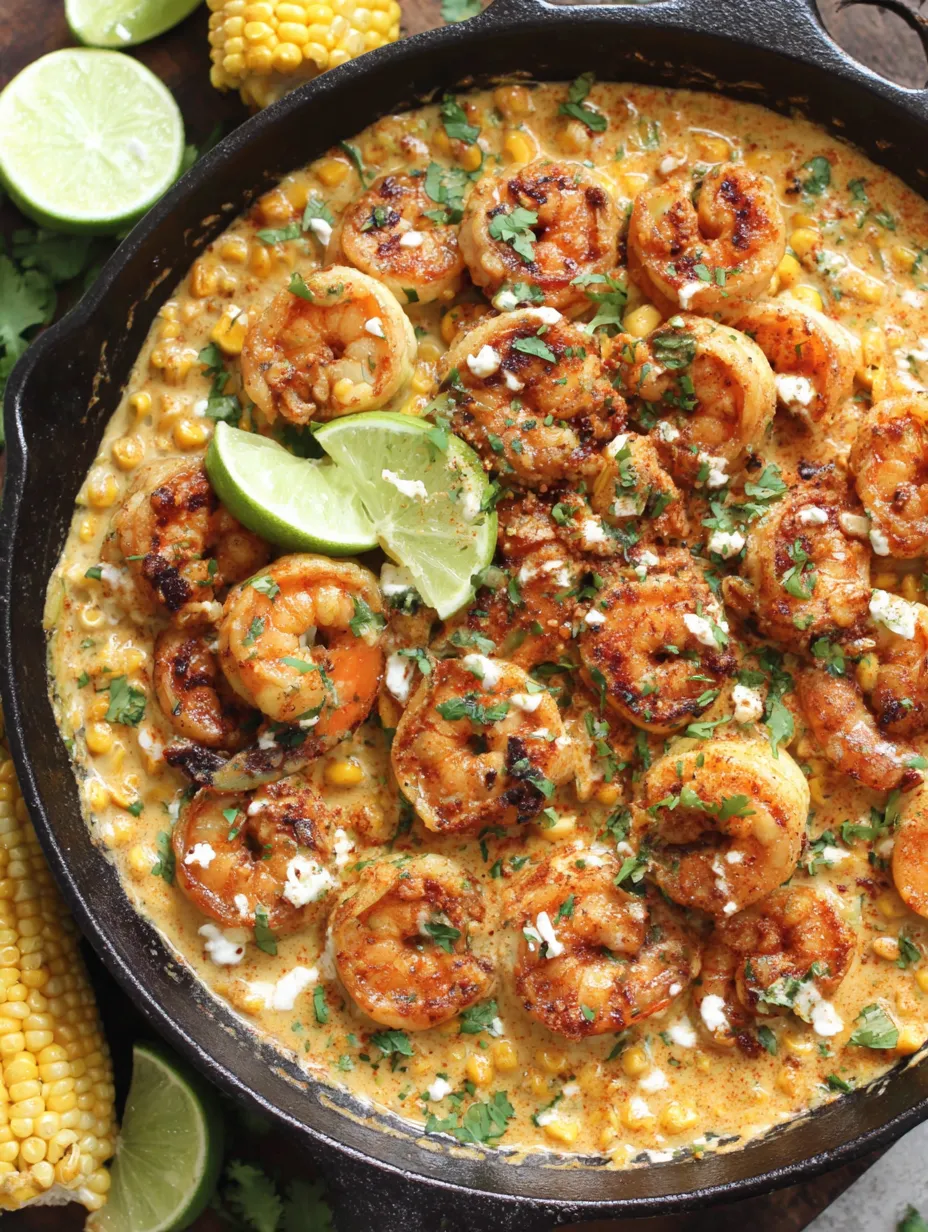 Shrimp and Creamed Corn (30 Minutes, One-Pan)