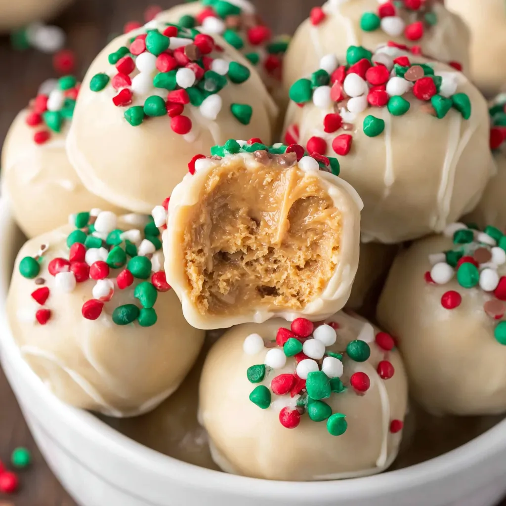 Peanut Butter Snowballs