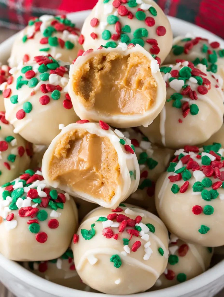 Peanut Butter Snowballs