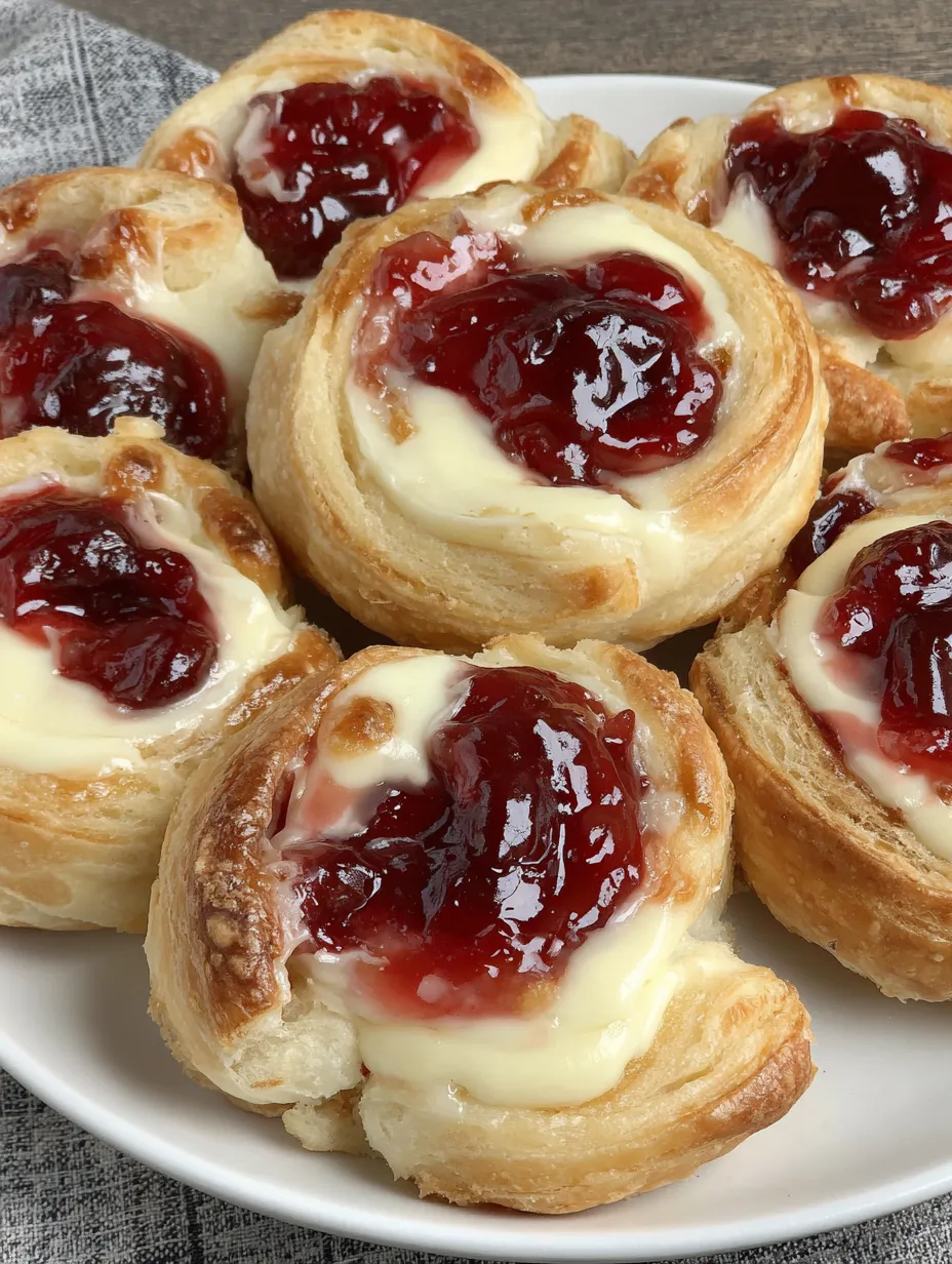 4 Ingredient Cherry Danish