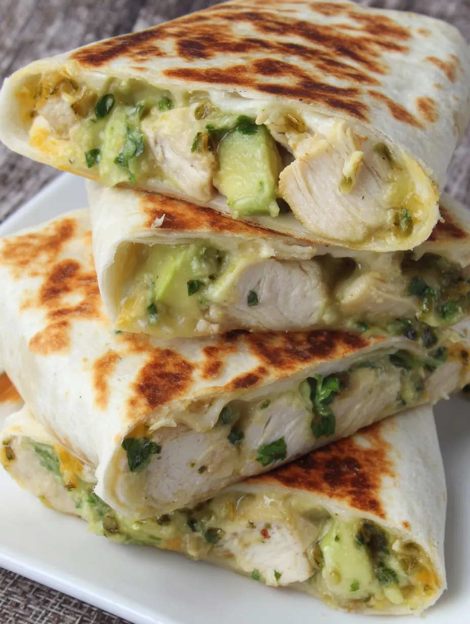 Quick and Easy Chicken Burritos