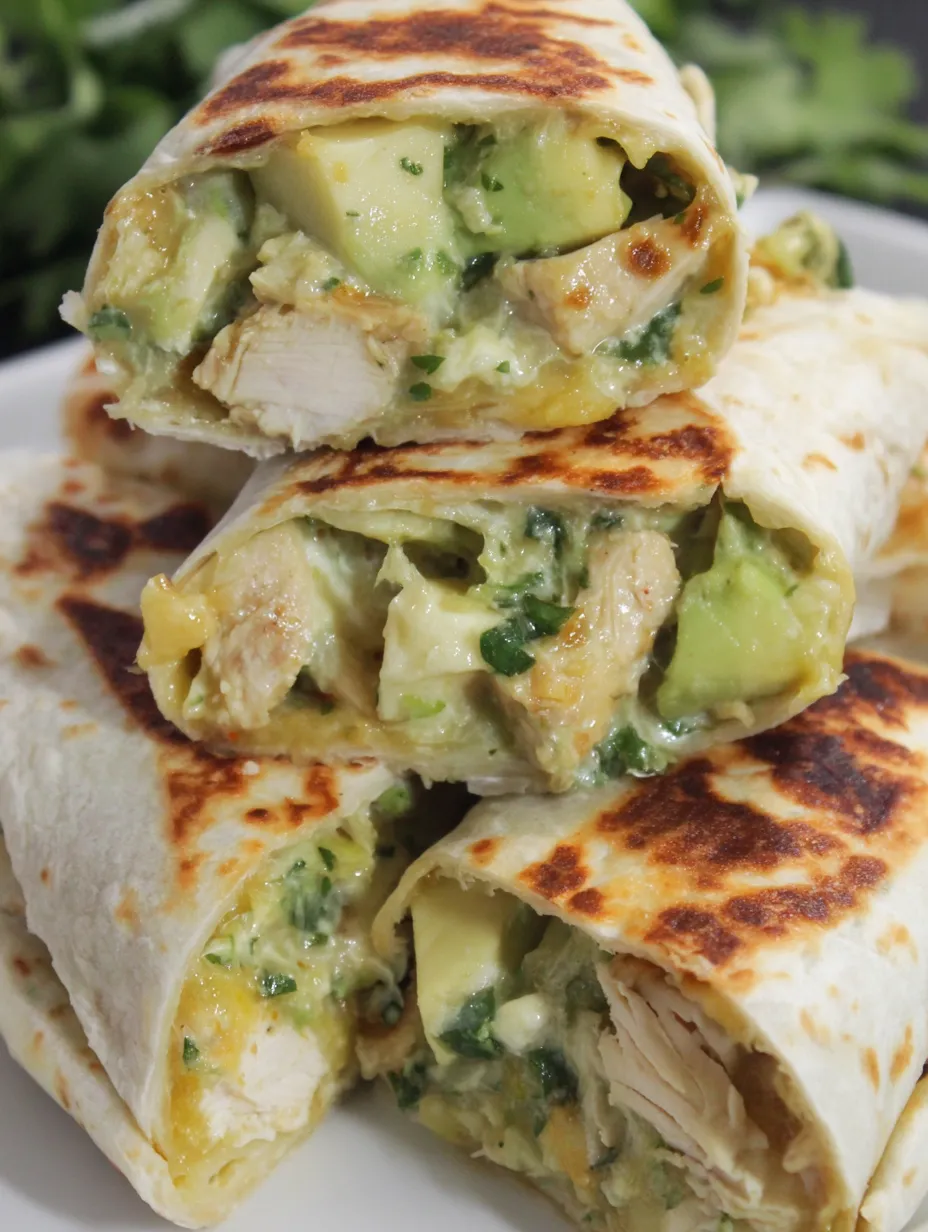 Quick and Easy Chicken Burritos