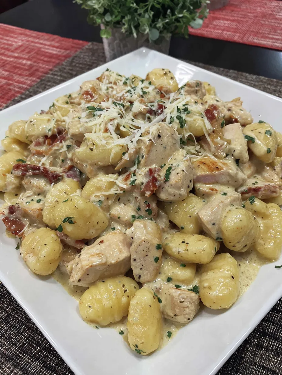 Creamy Chicken and Gnocchi