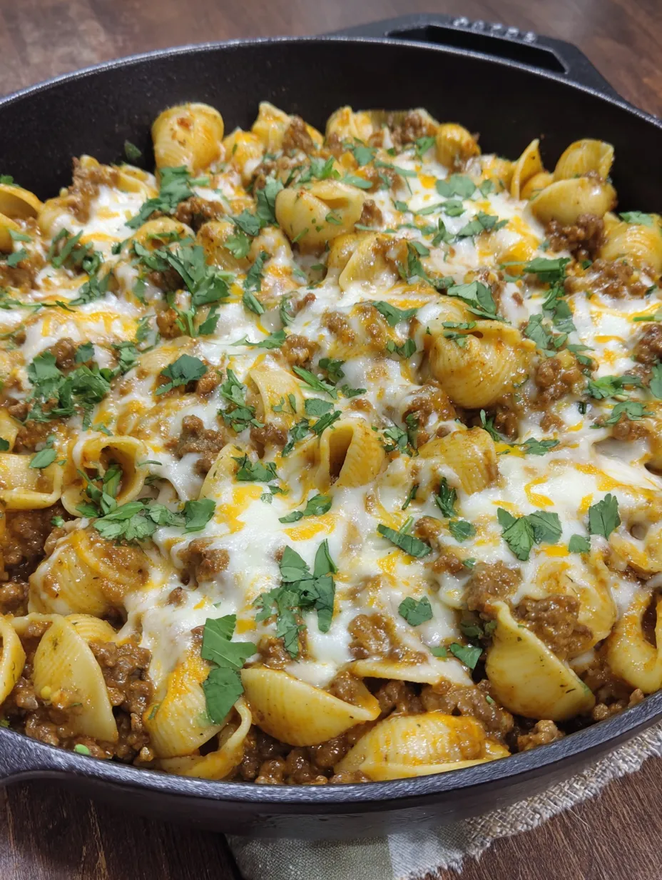 Cheesy Enchilada Hamburger Helper