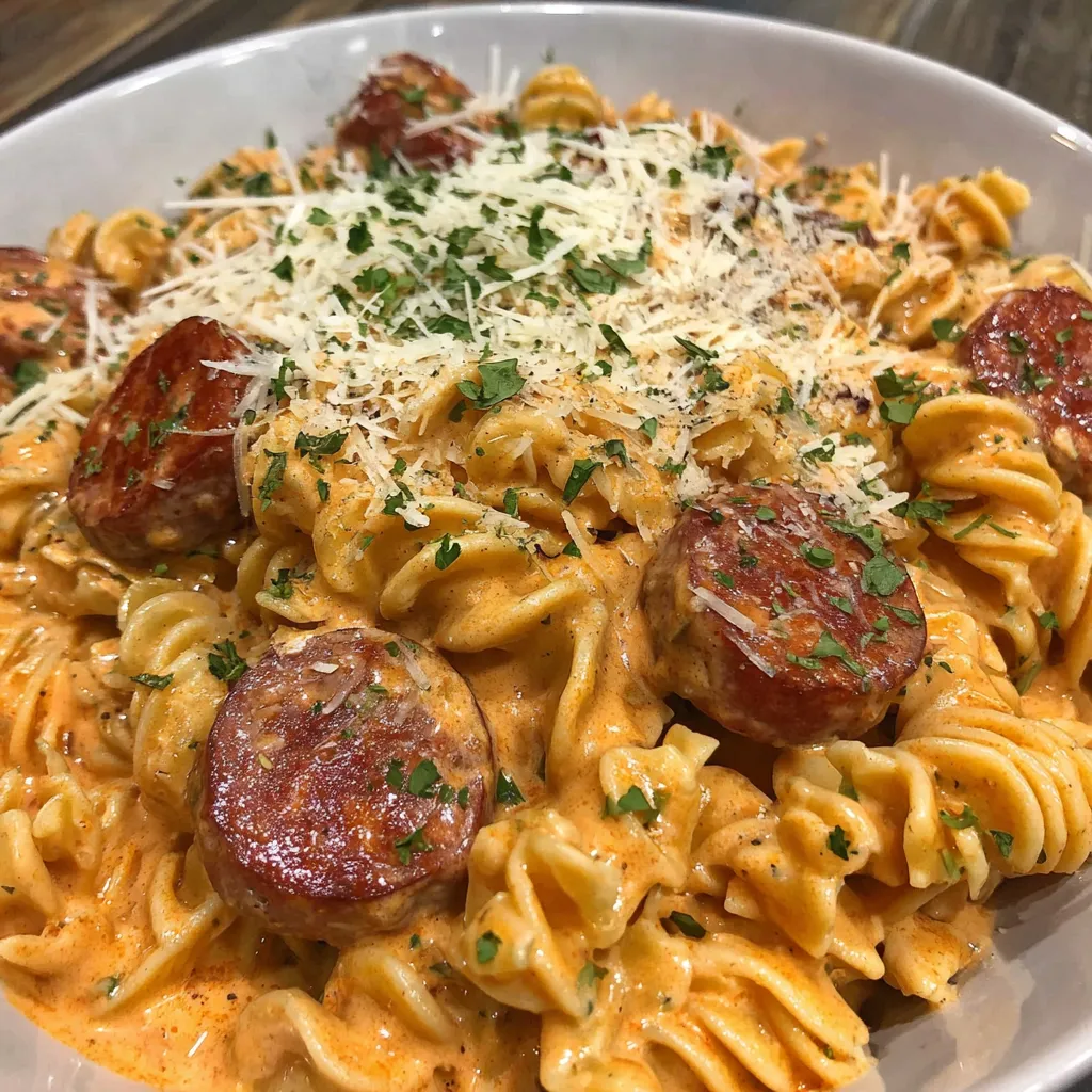 Creamy Smoked Sausage Pasta