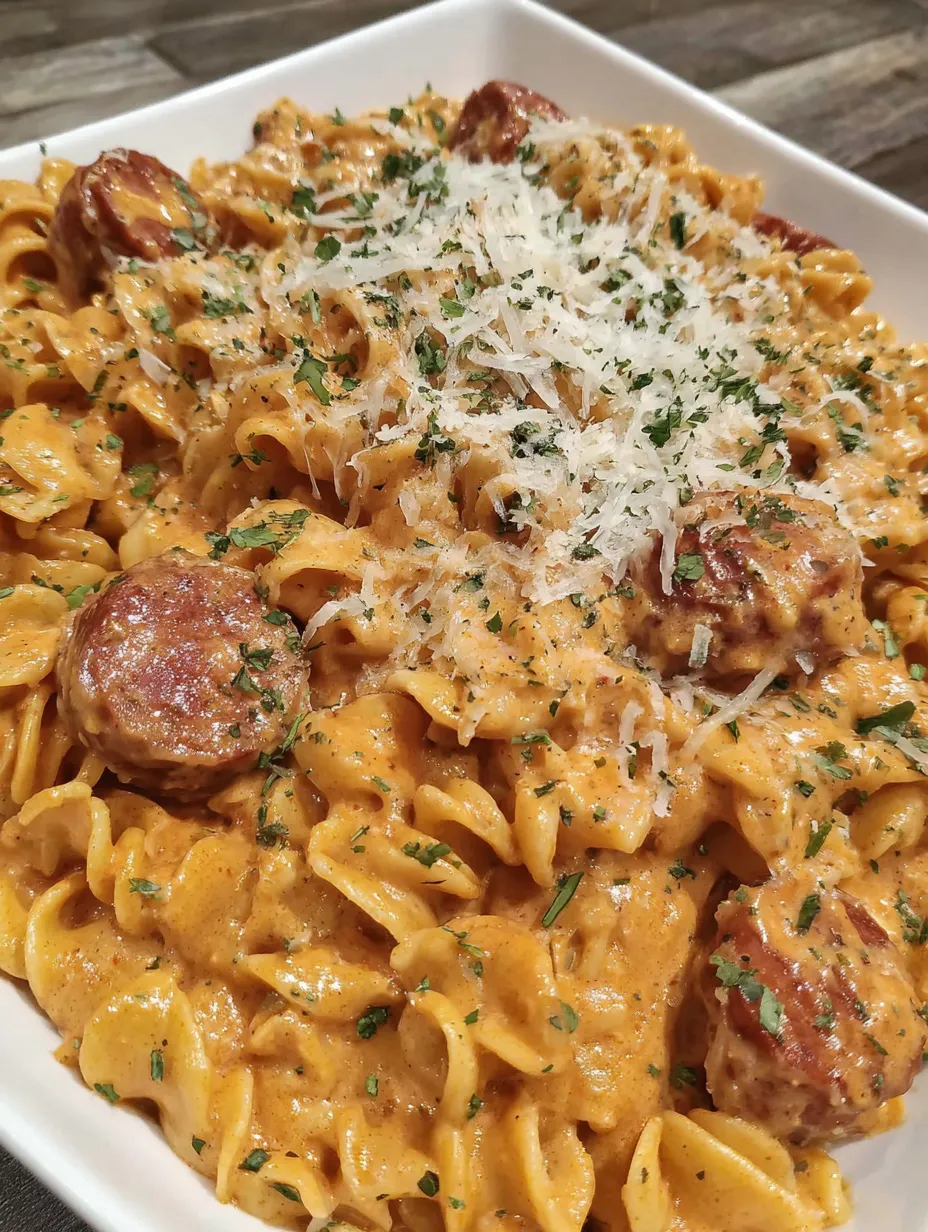 Creamy Smoked Sausage Pasta