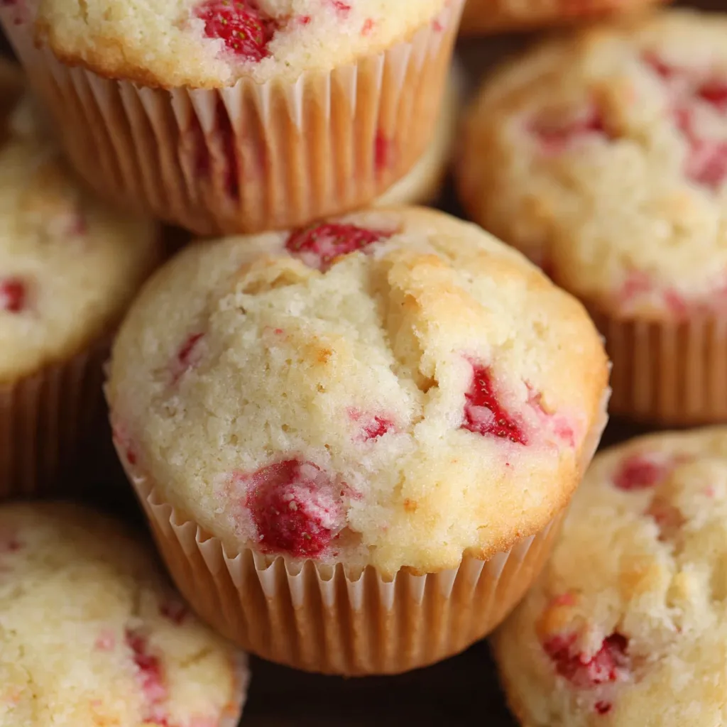 Strawberry Cream Cheese Muffins