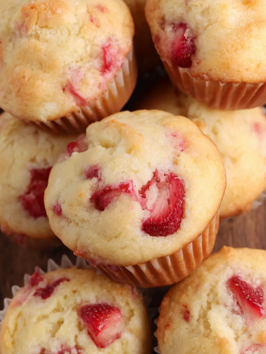 Strawberry Cream Cheese Muffins