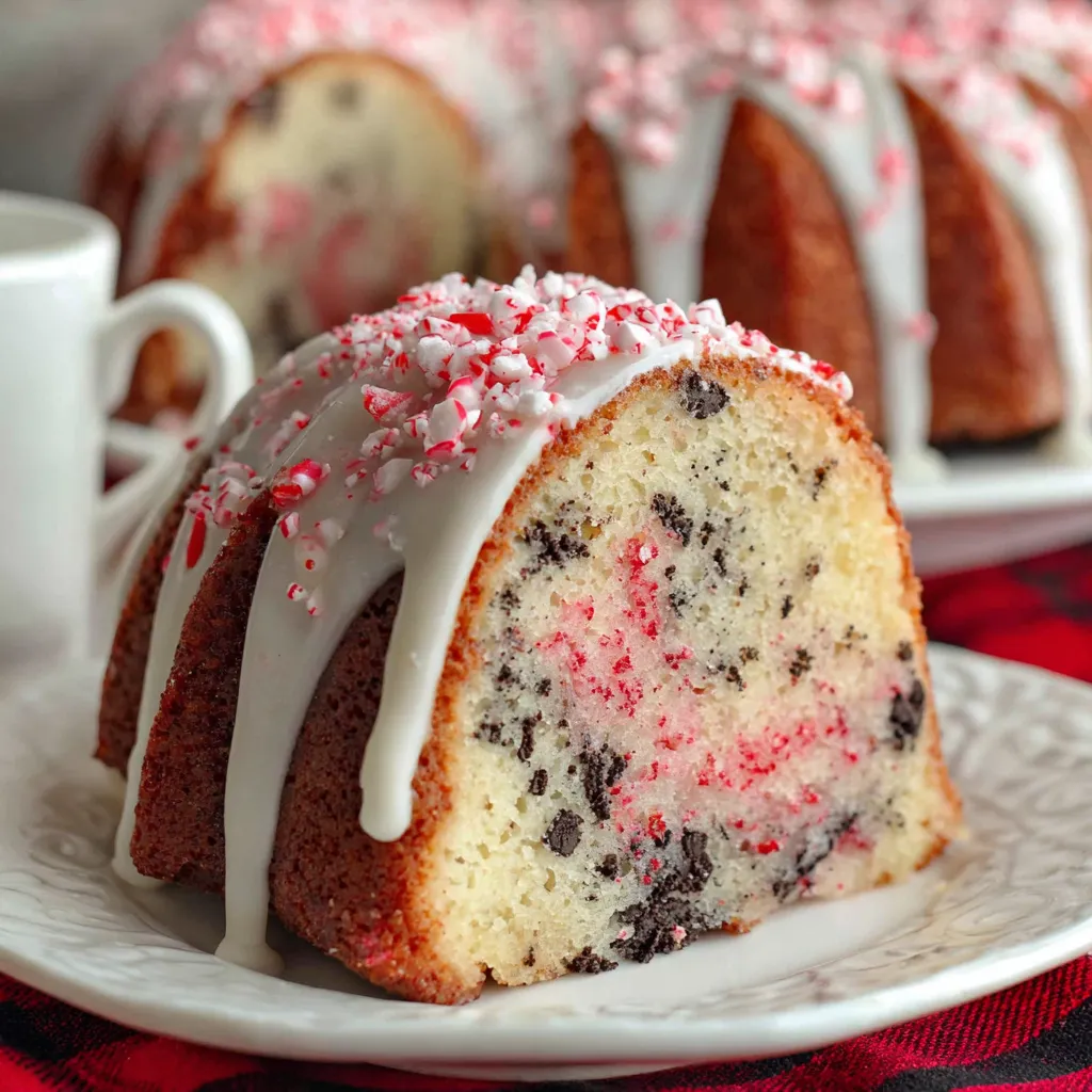 Peppermint Bundt Cake