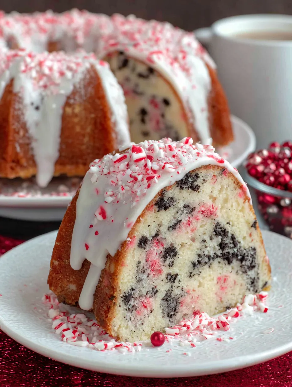 Peppermint Bundt Cake