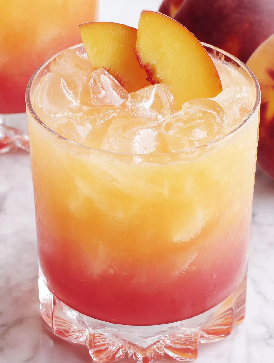 Peach Schnapps Cocktail