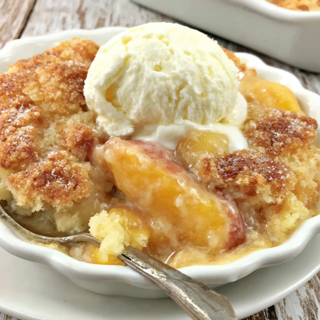 Southern Peach Cobbler