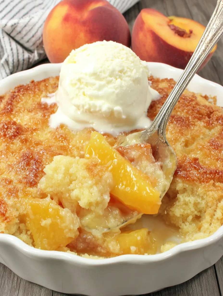 Southern Peach Cobbler