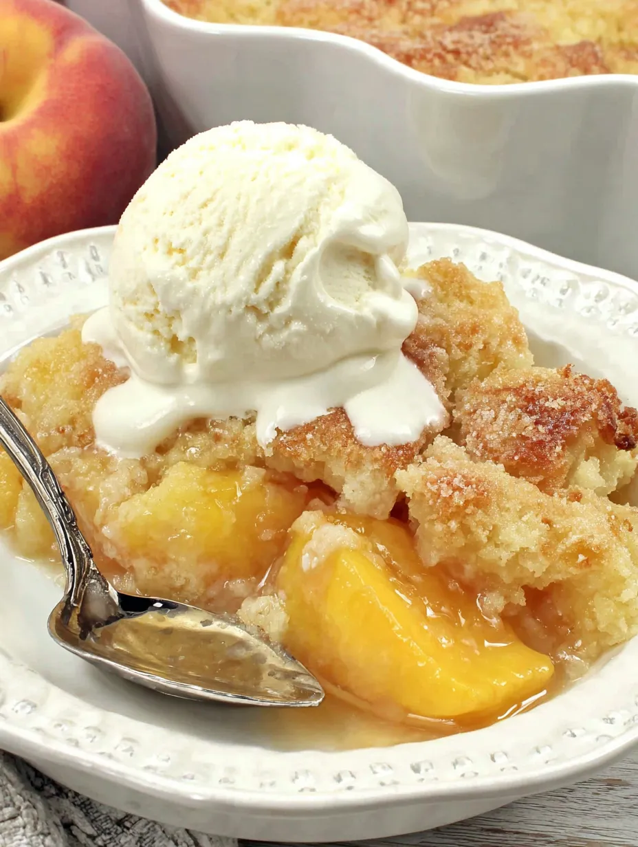 Southern Peach Cobbler