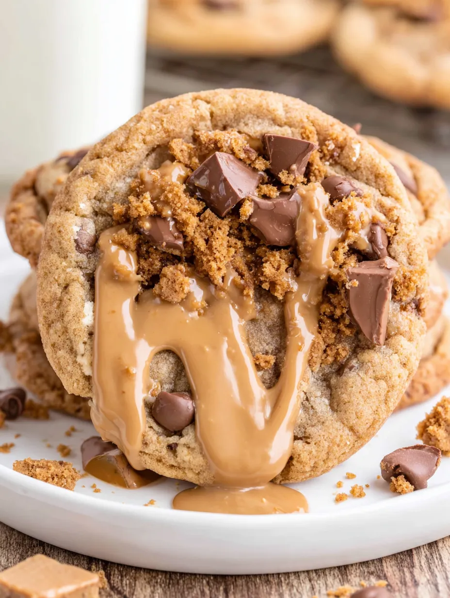 Chocolate Chip Biscoff Cookies