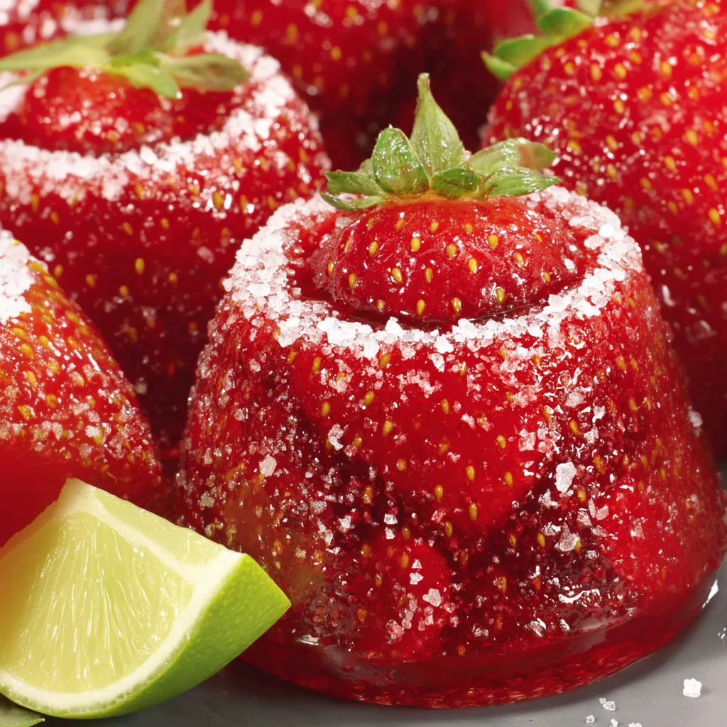 Strawberry Daiquiri Jello Shots