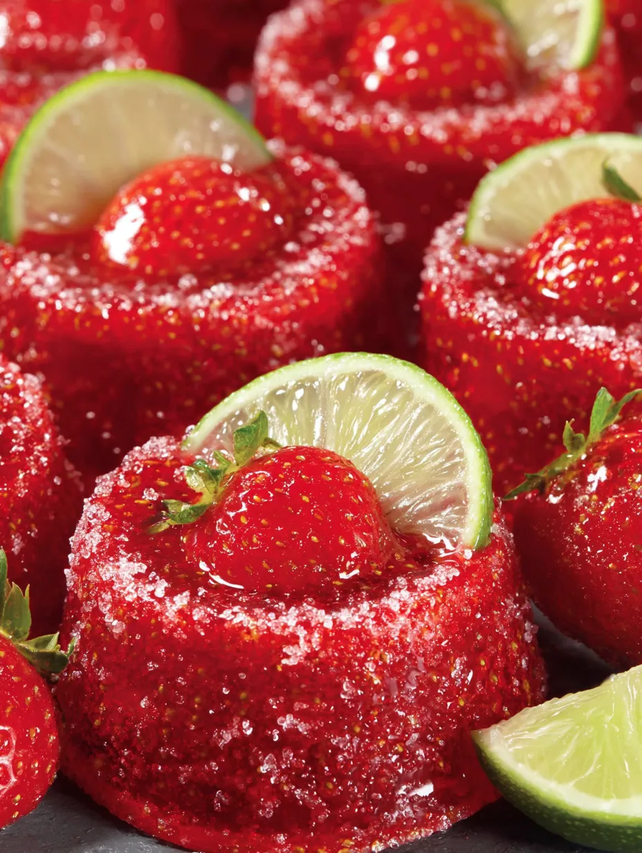 Strawberry Daiquiri Jello Shots Recipe