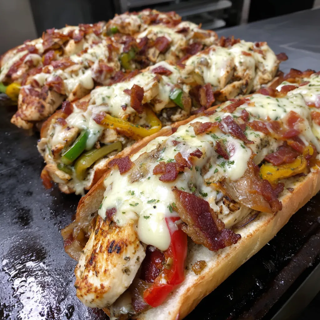 Chicken Bacon Ranch Subs