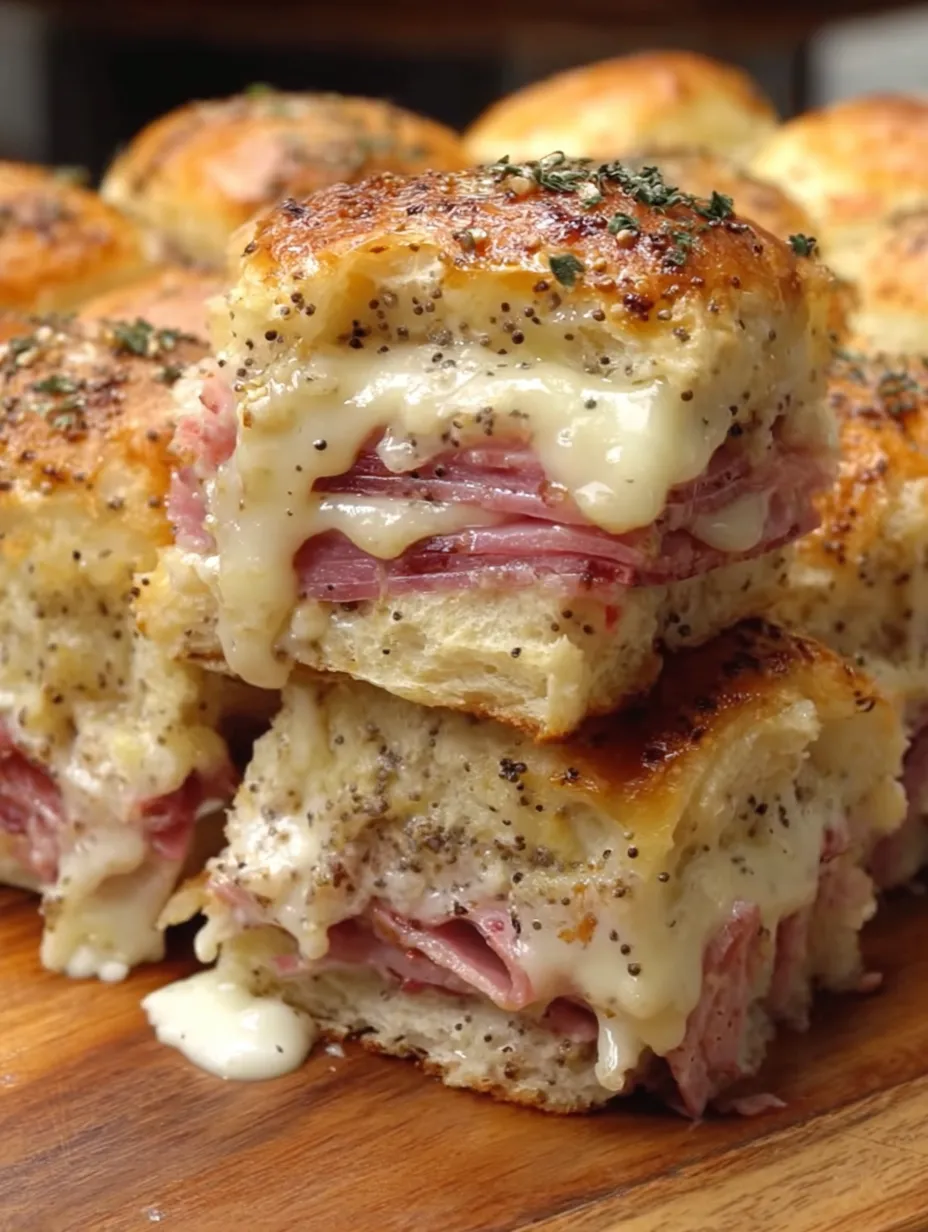 Ham and Cheese Sliders
