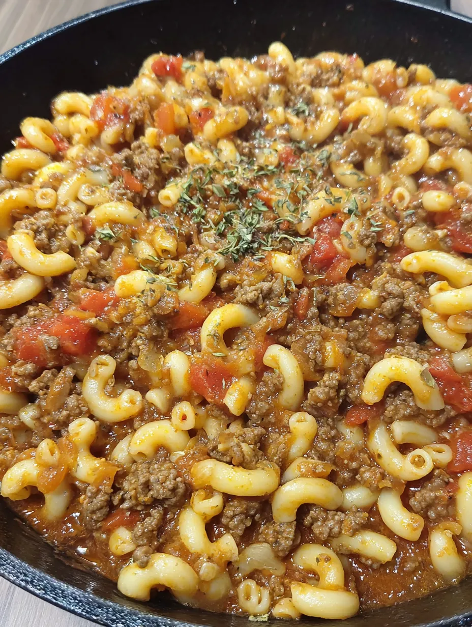 One Pan American Goulash