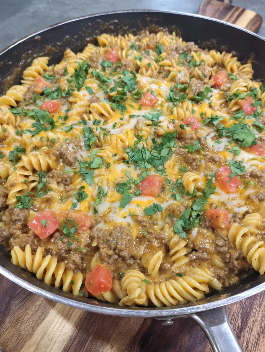 Easy and Delicious Homemade Taco Hamburger Helper