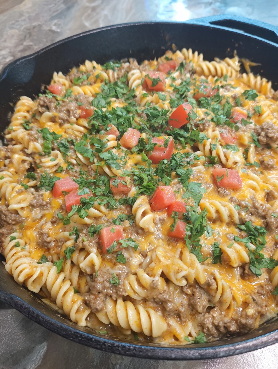 Easy and Delicious Homemade Taco Hamburger Helper