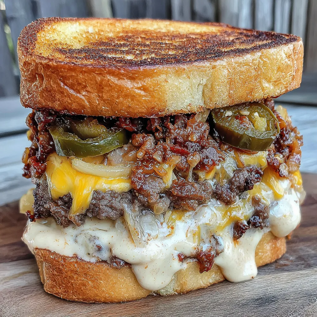 The Best Spicy Patty Melts