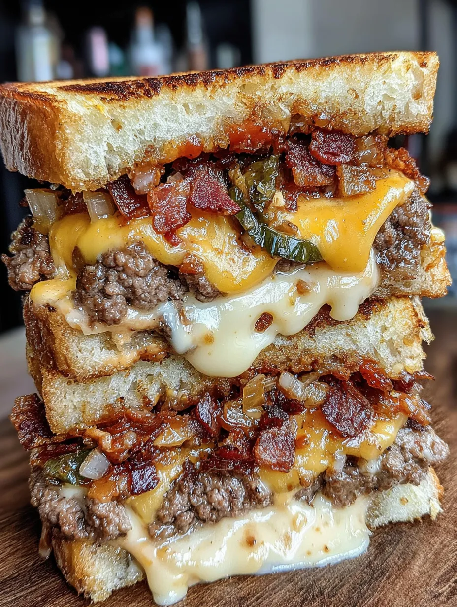 The Best Spicy Patty Melts