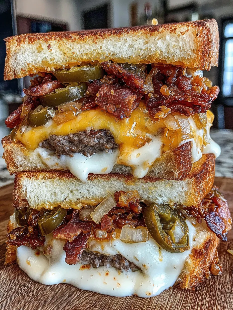 The Best Spicy Patty Melts