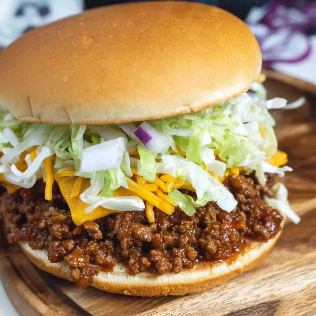 Taco Bell Copycat Big Bell Beefer Sandwich Recipe