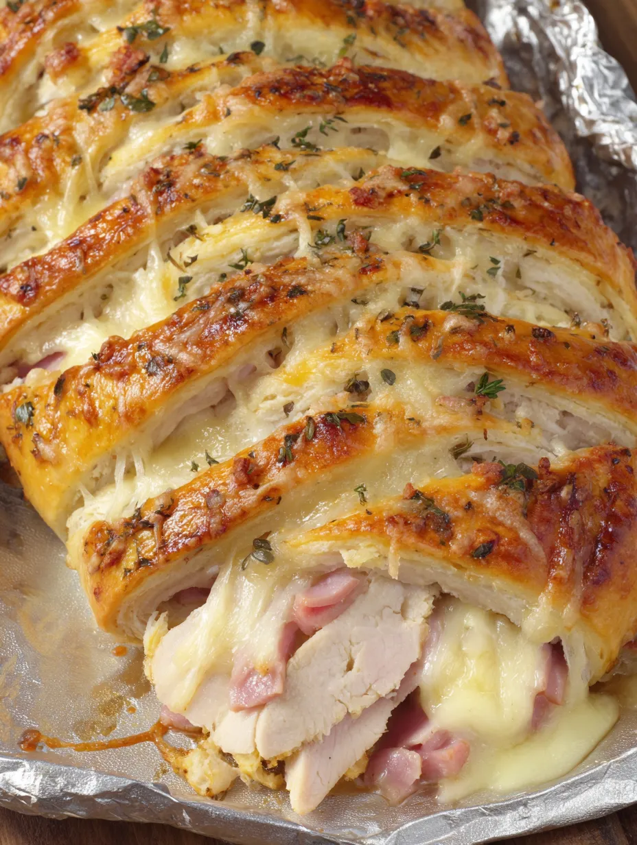 Chicken Crescent Braid