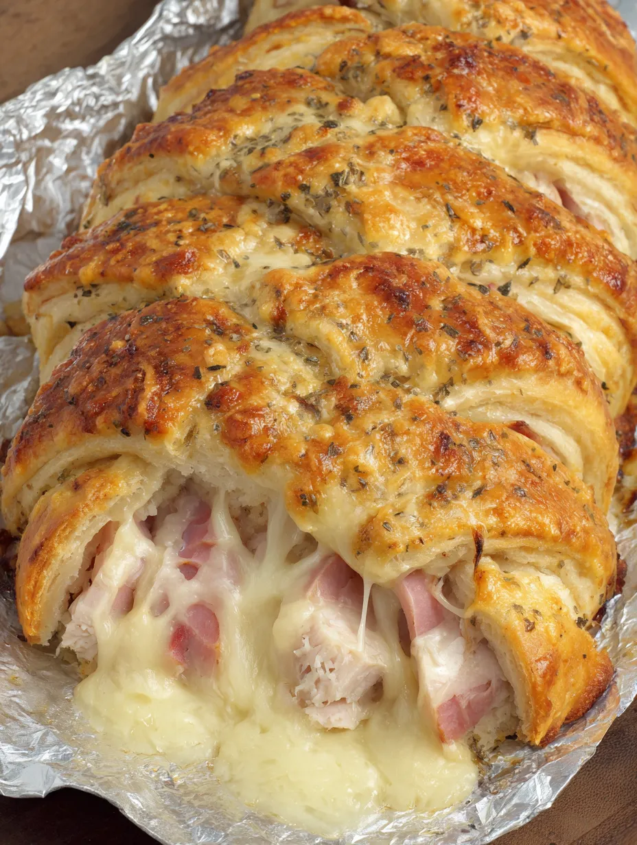 Chicken Crescent Braid
