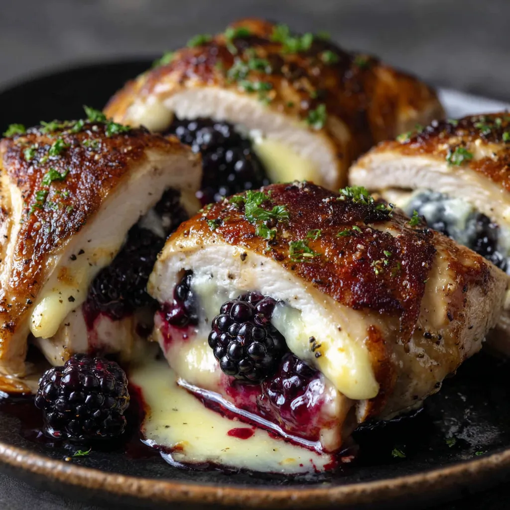 Blackberry Pepper Jack Chicken