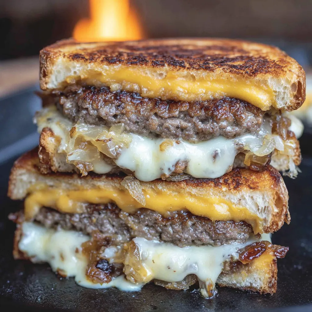 Stuffed Patty Melt