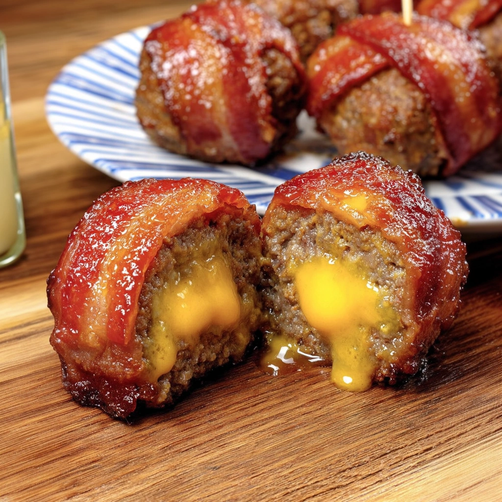 Bacon Cheeseburger Bombs