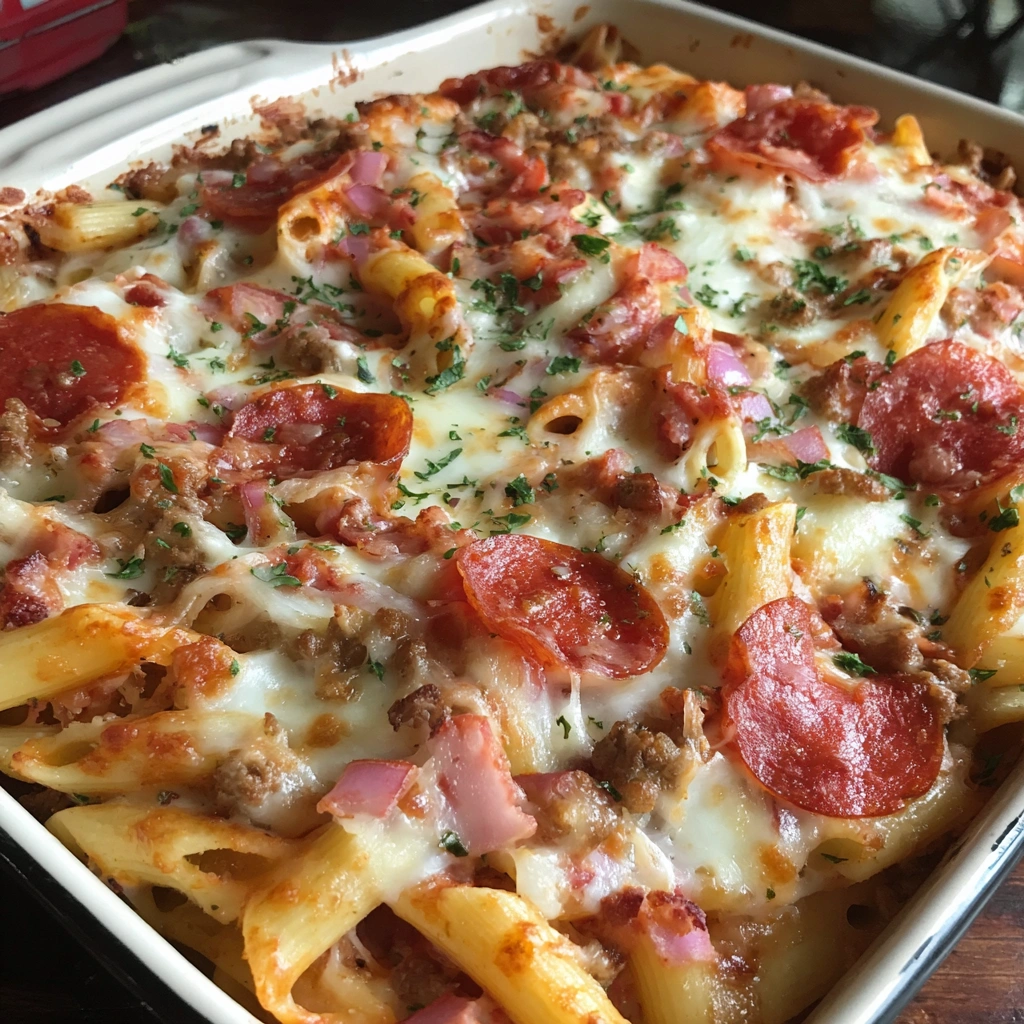 Pizza Pasta Bake