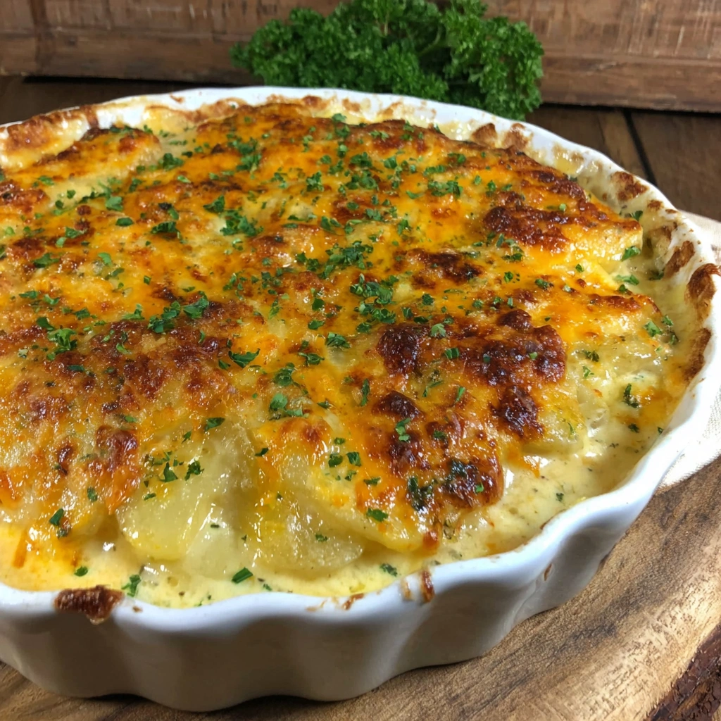 Cheesy Potatoes Au Gratin