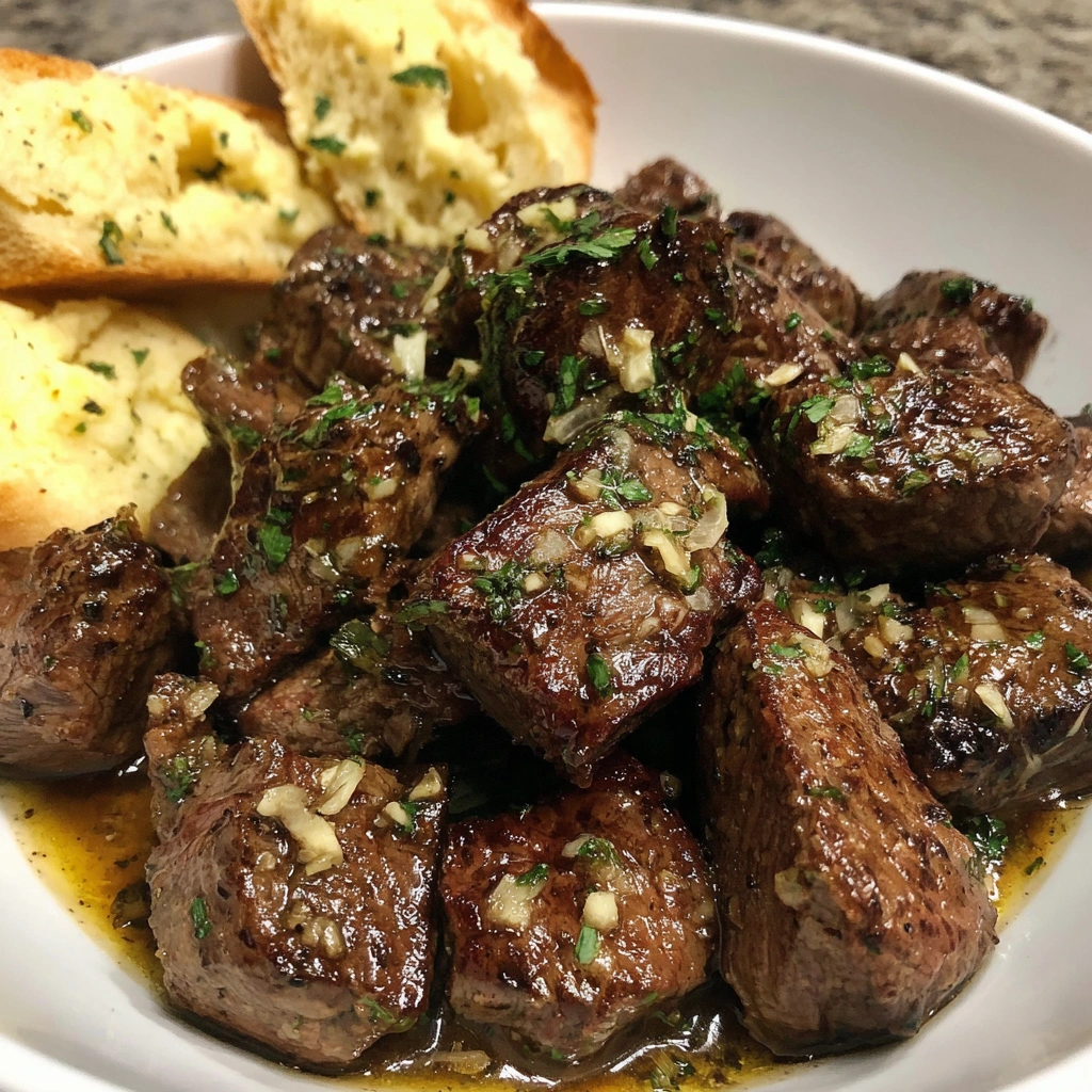 Garlic Butter Steak Bites