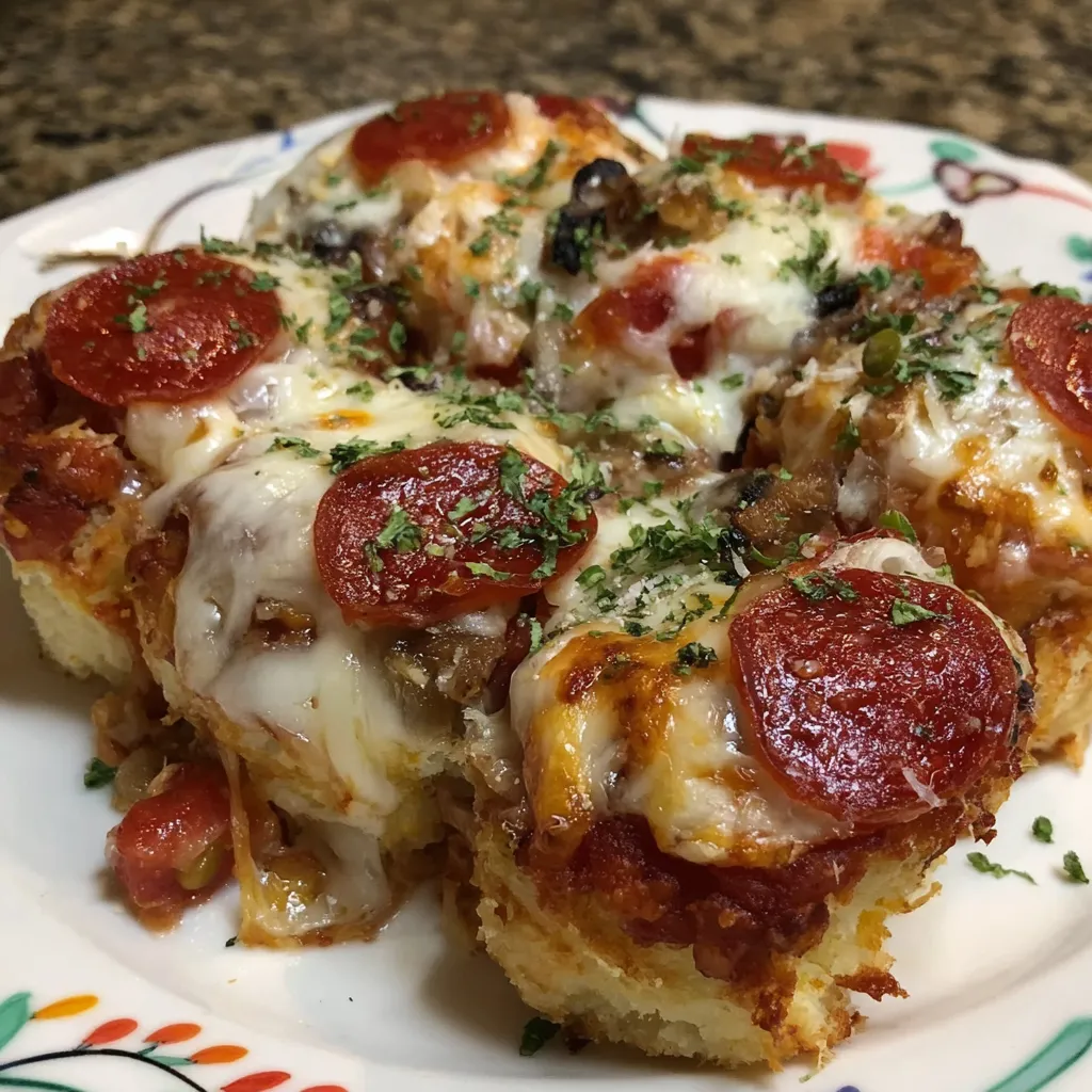 Bubble Up Pizza Bake