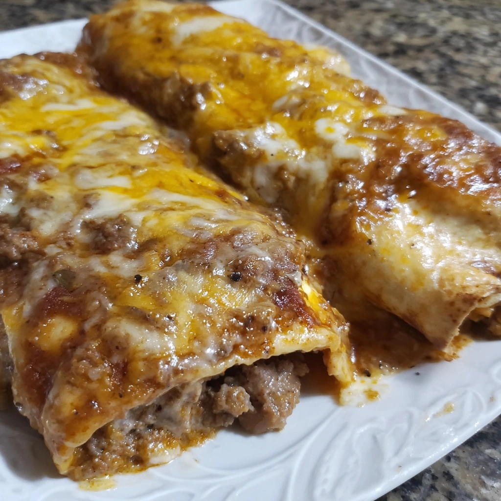 Tex-Mex Beef Enchiladas