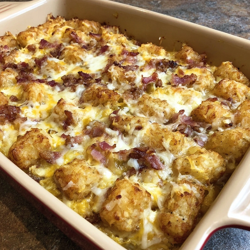 Breakfast Tater Tot Casserole