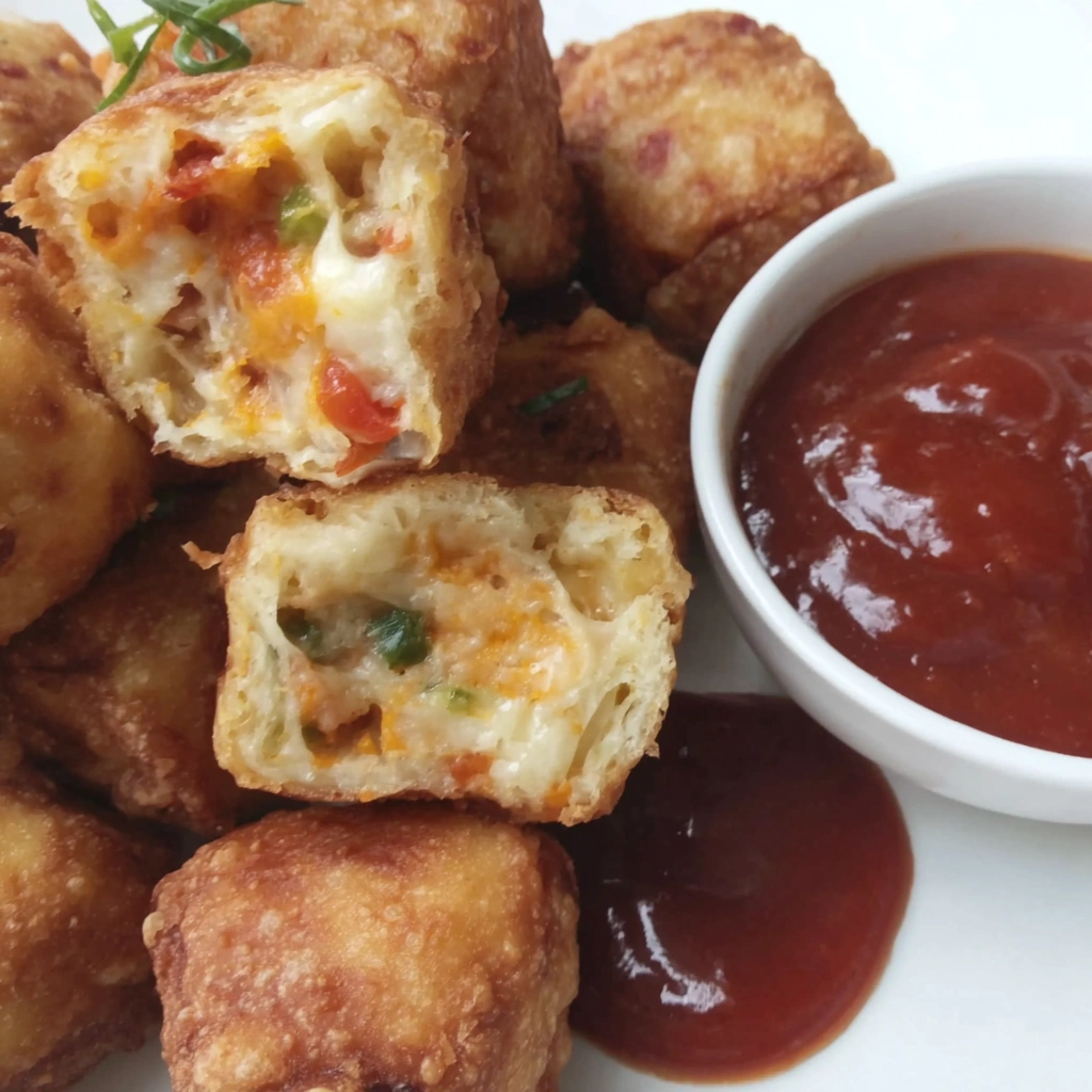 Fried Pizza Bites Recipe