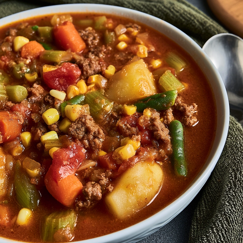 Old Fashioned Vegetable Beef Soup
